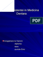 Rolul Asistentei in Medicina Dentara