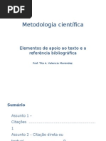 3-Elementos de Apoio Ao Texto e Areferência Bibliográfica