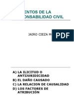 Elementos de La Responsabilidad Civil