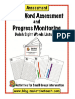 dolchsightwordassessmentandprogressmonitoringmaterials