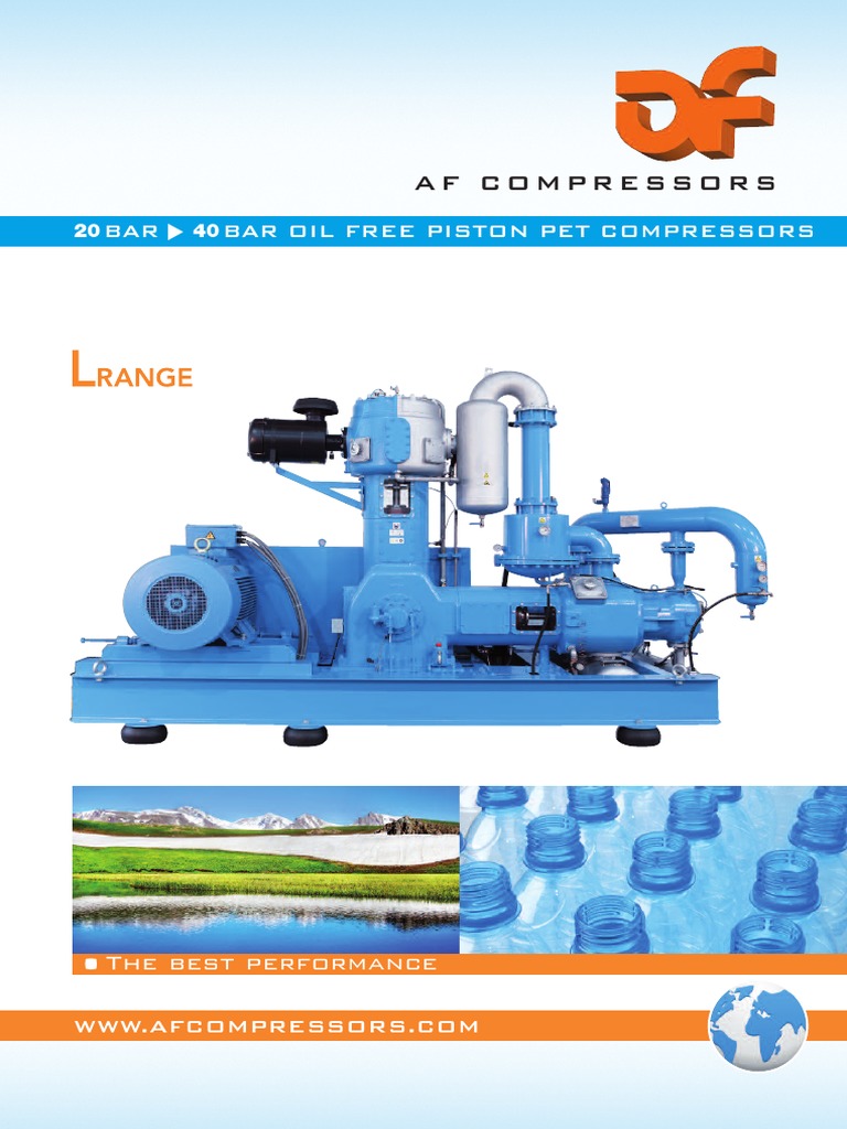 High-Performance 40 Bar Compressors | PDF | Gases | Gas Technologies