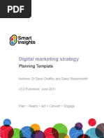 Download v11 Digital Marketing Plan Template by Smart Insights SN28225632 doc pdf