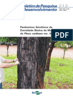 Densidade Básica Da Madeira de Pinus