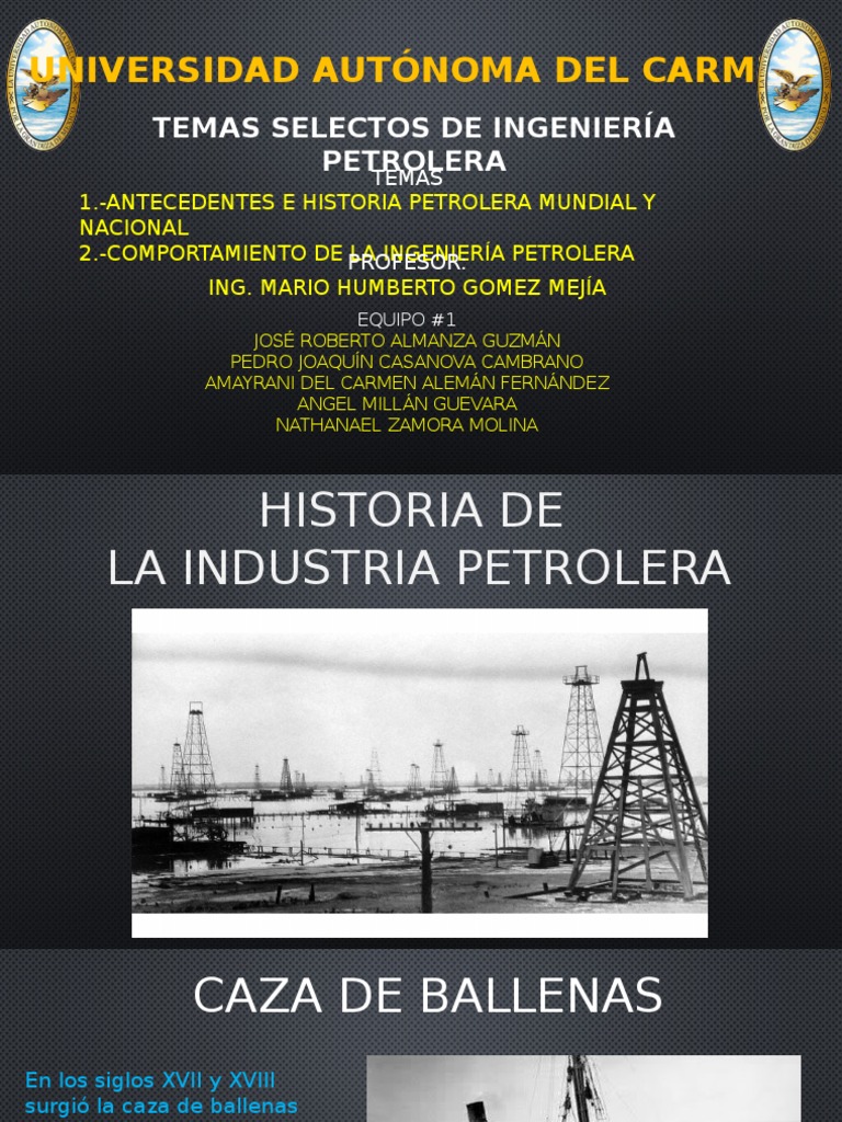Historia de la Industria Petrolera | PDF | Ciencias sociales | Viajes y ...