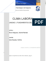 Clima Laboral U1