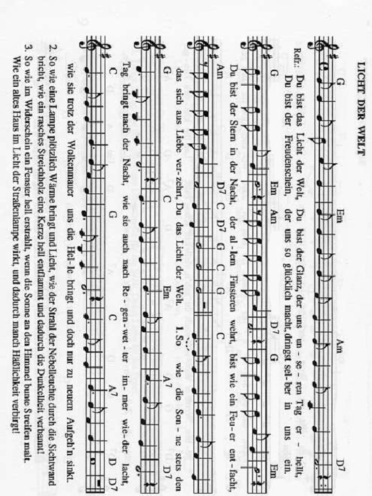 Du Bist Das Licht Der Welt