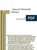 Etapas Del Desarrollo Humano