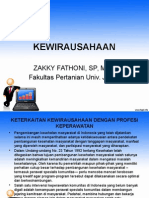 Keterkaitan Kewirausahaan Dengan Profesi Keperawatan