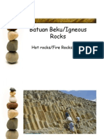 Batuan Beku/Igneous Rocks: Hot Rocks/fire Rocks