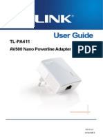 TP Link User Manual TL PA411