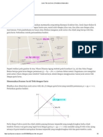 Jarak Titik Dan Garis - Pendidikan Matematika PDF