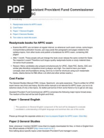Download Mrunalorg-Studyplan Assistant Provident Fund Commissioner APFC by UPSC by dilipkkr SN282276357 doc pdf