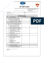 Test Sheet Friend English