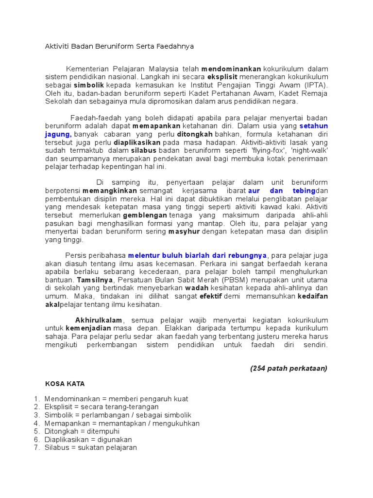 Bm Karangan Pdf