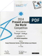 IET Competition Certificate PDF