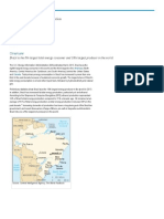 Brazil: Brazil Is The 8th Largest Total Energy Consumer and 10th Largest Producer in The World