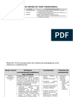 Matrices Espacio Geografica y Sociedad