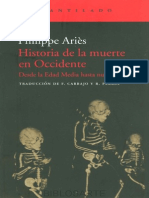 Aries, Philippe - Historia de La Muerte en Occidente