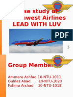 Case Study of Southwest Airlines Lead With Luv