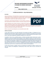 Padrão de Resposta - VII EOU - Civil