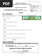 2 4 Notes Equations With Variables On Both Sides