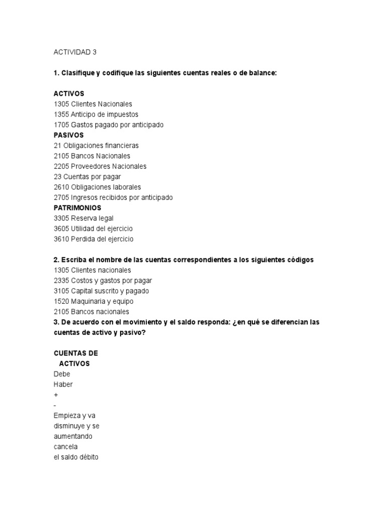 Actividad N 3 Contabilidad Bancos