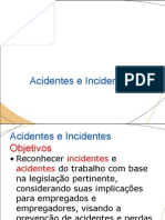 Acidentes e Incidentes