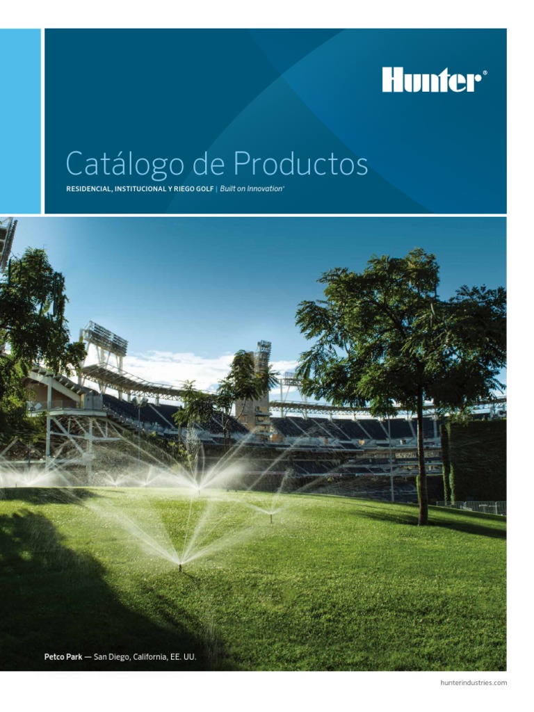 Hunter Catalog Sp Riego Líquidos