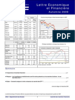 Lettre Économique Et Financière - Automne 2009[1]