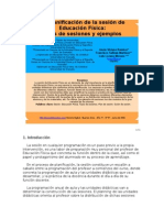 Planificación de sesiones de Educación Física: tipos y ejemplos