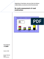 Tielaitos Life Cycle Assessment of Road Construction: Esa Mäkelä Markku Juvankoski and Antti Ruotoistenmäki