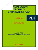 Inspeccion Tecnico Criminalistica