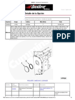 Catálogo Electrónico de Partes Detalle de Opción