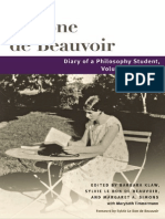 Simone de Beauvoir, Diary of A Philosophy Student v.1, 1926-27