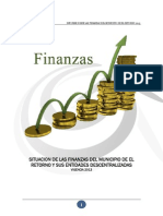 Informe Finanzas RETORNO 2013