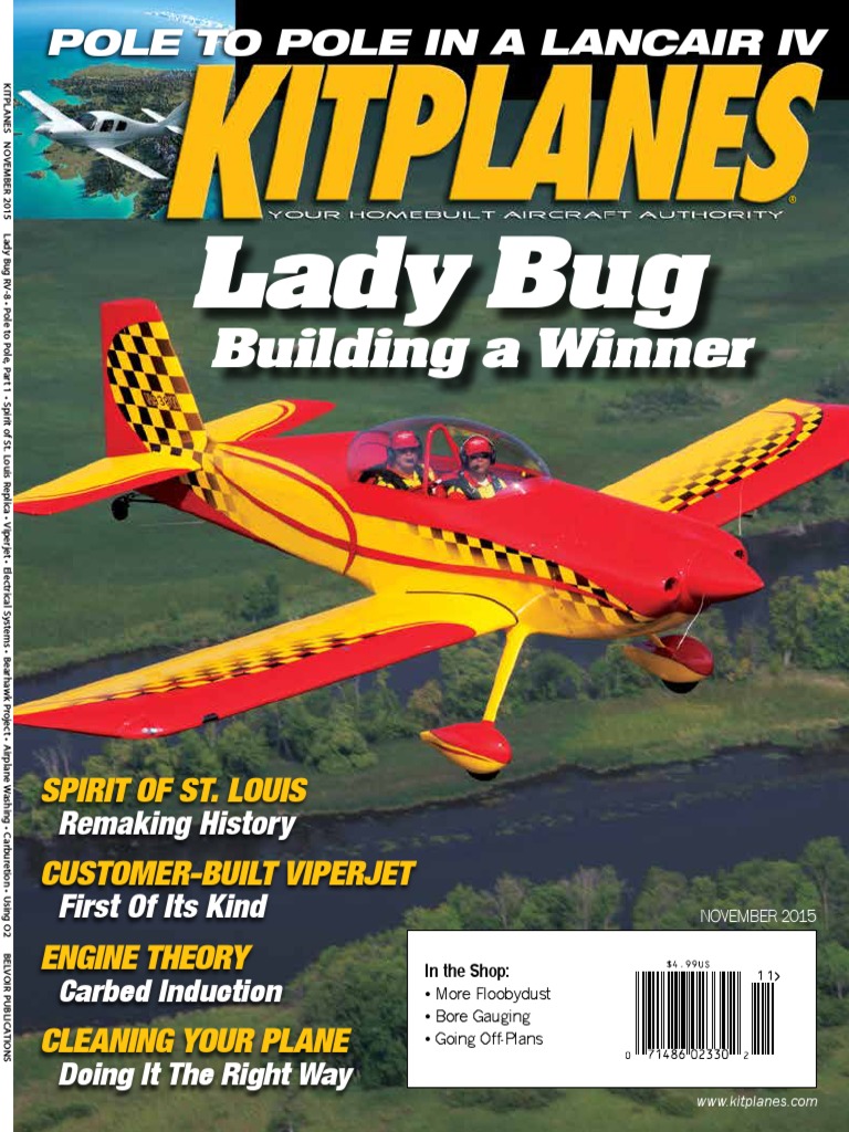 Kitplanes November2015 | PDF | Homebuilt Aircraft | Airplane