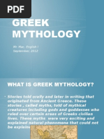 greek mythology intro