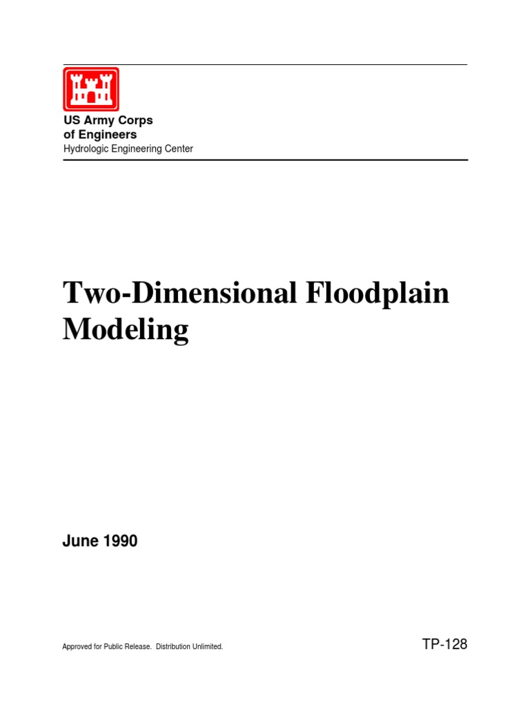 2d Floodplain Modeling Pdf Flood Hydrology