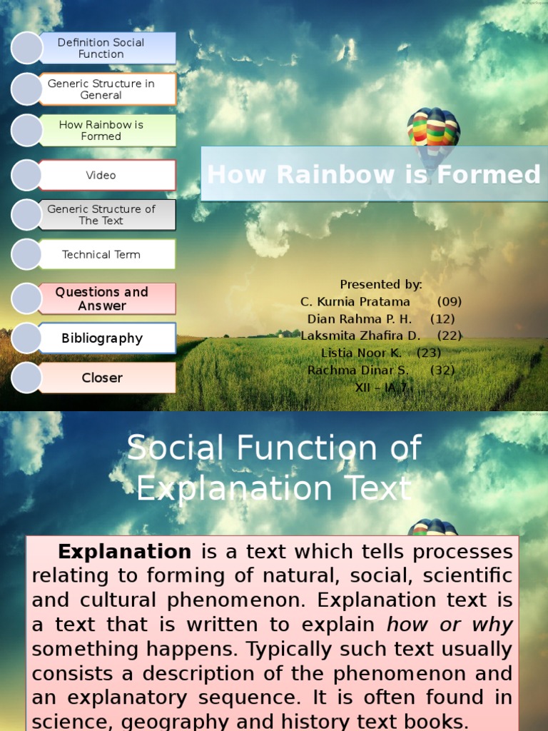 How Rainbows Are Formed Explained | PDF | Rainbow | Light