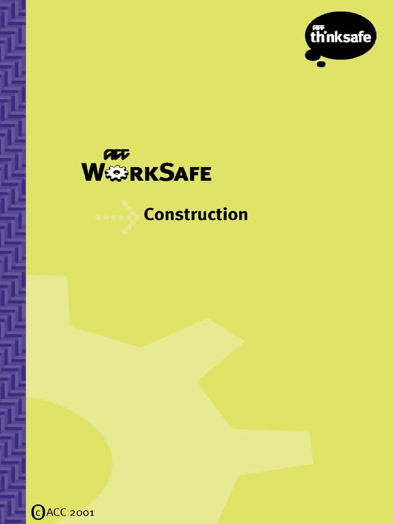 Construction Worksafe Manual | PDF | Technology & Engineering