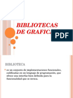 Bibliotecas de Graficas