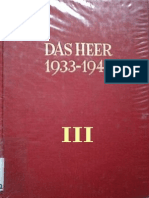 Das Heer 1933-1945 - Entwicklung Des Organisatorischen Aufbaus - Band 3 - Der Zweifrontenkrieg