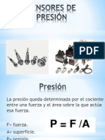 Sensores de Presion