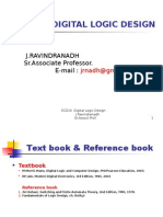 Ec-214 Digital Logic Design: J.Ravindranadh SR - Associate Professor. E-Mail