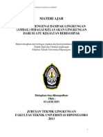 Download Buku Materi Ajar AMDAL by Rahadityo SN282326019 doc pdf