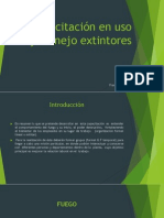 Capacitación en Uso y Manejo Extintores