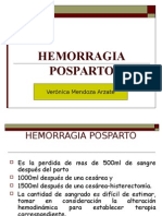 HEMORRAGIA POSPARTO