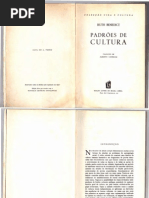 BENEDICT Padrões de Cultura Parte 1