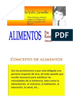 Derecho A Alimentos