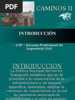 CAMINOS II unidades ejecutoras